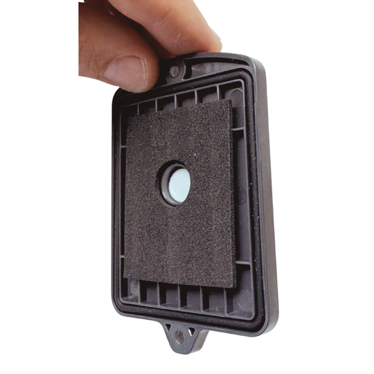 Battery compartment cover for PoolWaterLAB
