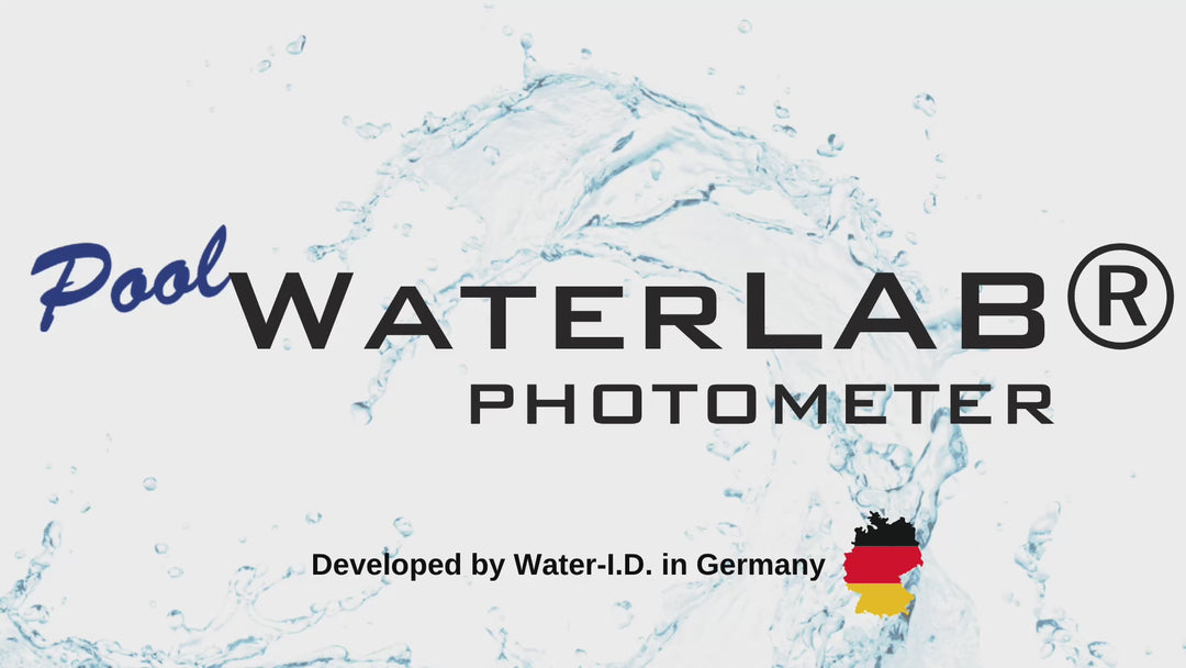 Digital water tester for pools and hot tubs measuring pH, chlorine, and temperature – easy home water testing device demo
