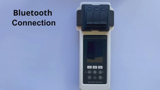 Pool Water Tester Photometer - Accurate Pool Water Testing Kit, Ultimate Smart Digital Testing Machine for Swimming Pool, Spa, Hot Tub, 27 Water Parameters - PoolWaterLAB