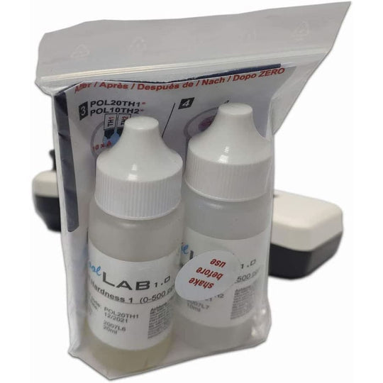 liquid reagents for PoolLab - Kit to Measure Total Hardness