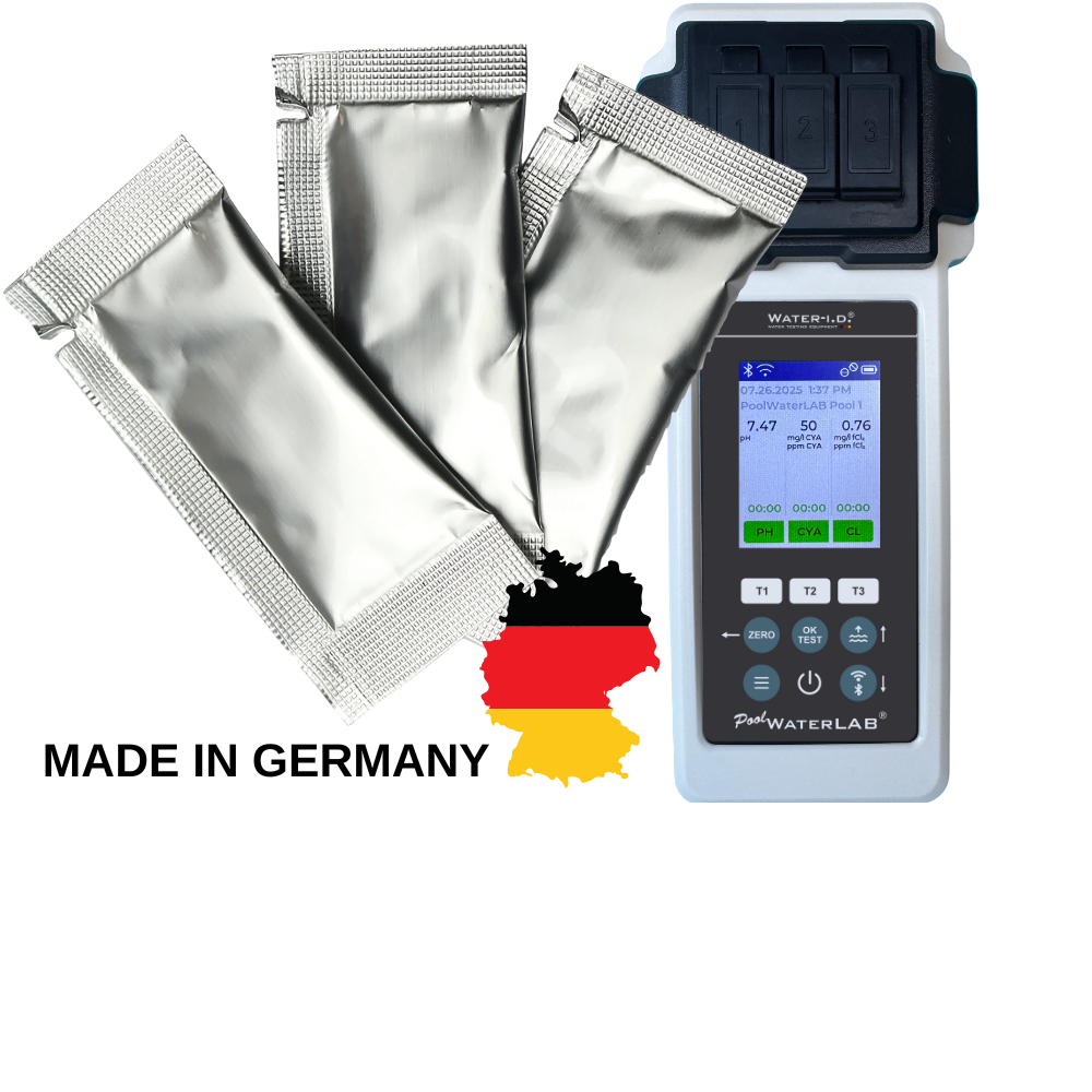 Powder pillows for poolLab 2.0