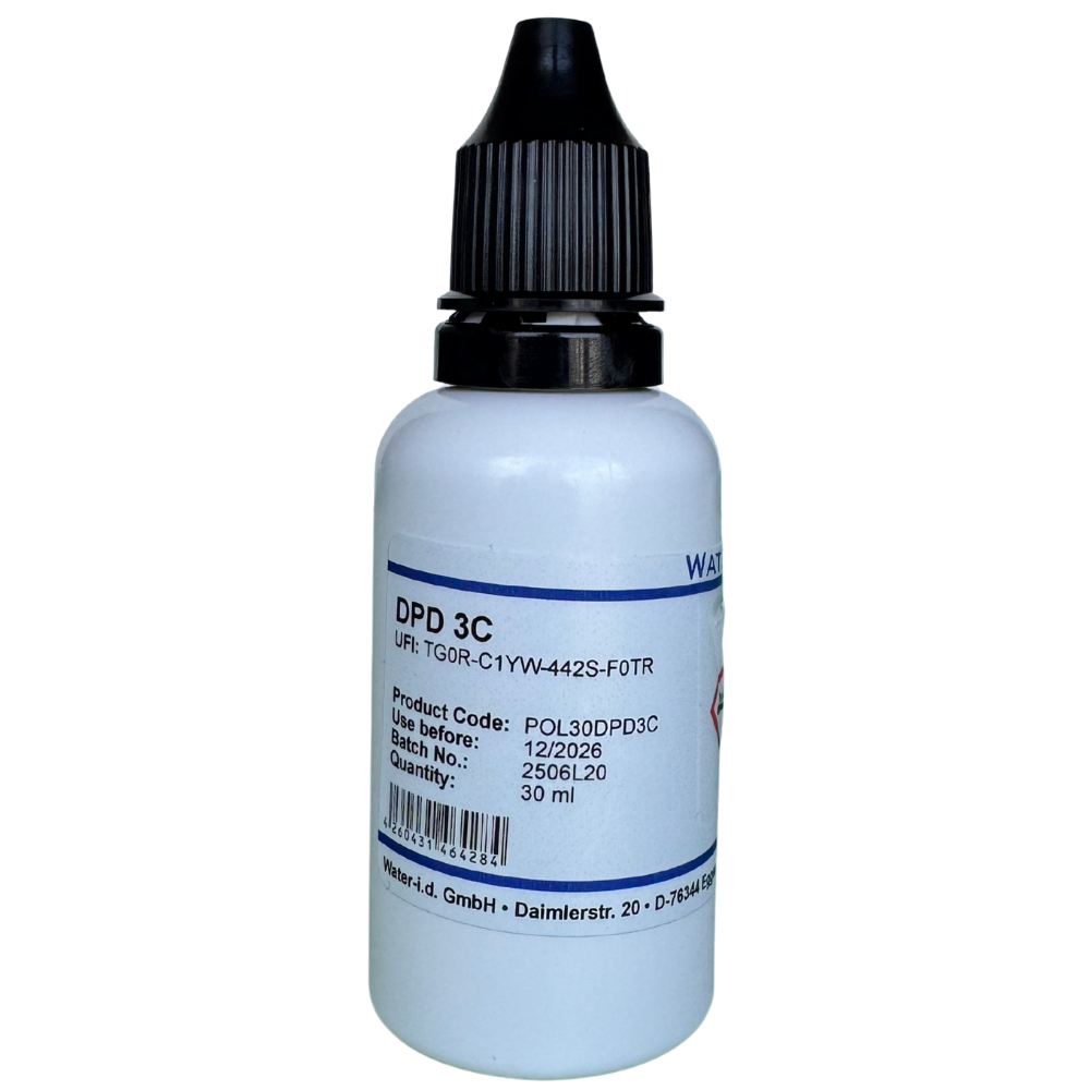 DPD 3C Liquid Reagents – for Testing Total Chlorine (250 Tests)