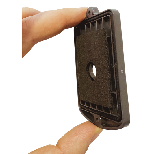 Battery compartment cover for PoolWaterLAB