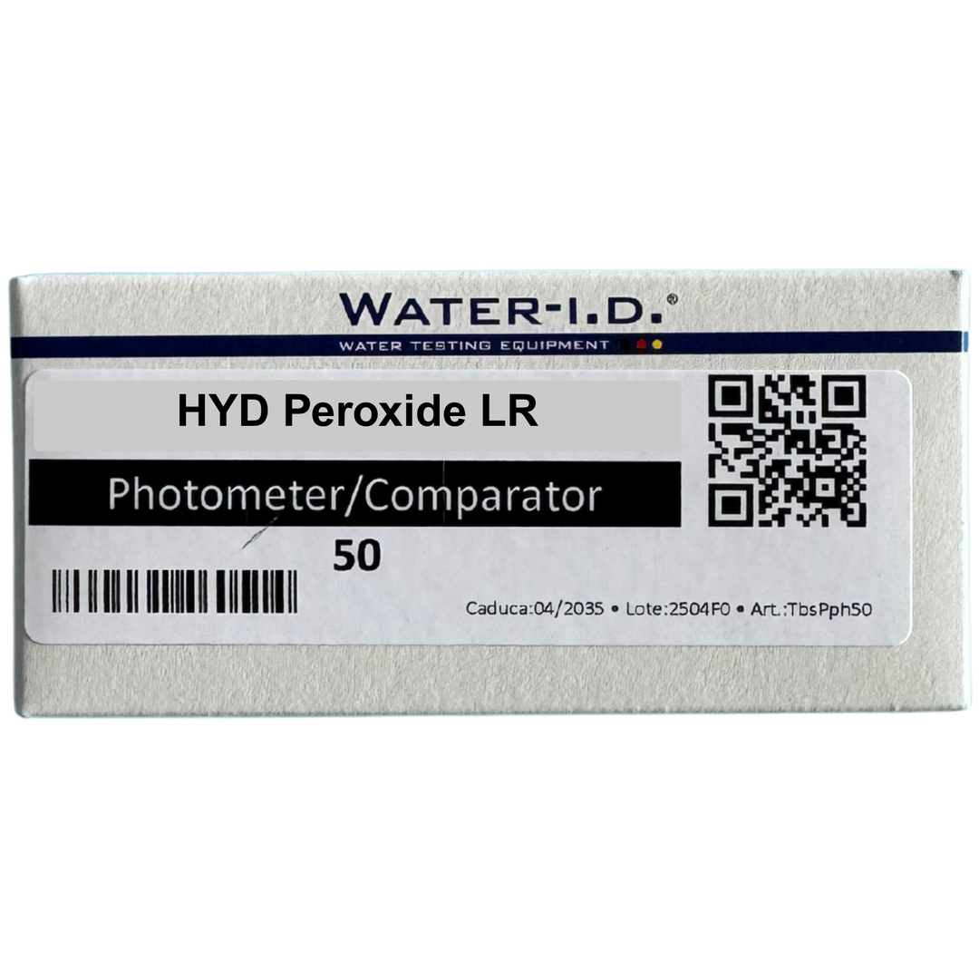 active oxygen peroxide LR test tablets (hydrogen peroxide) for pool photometer