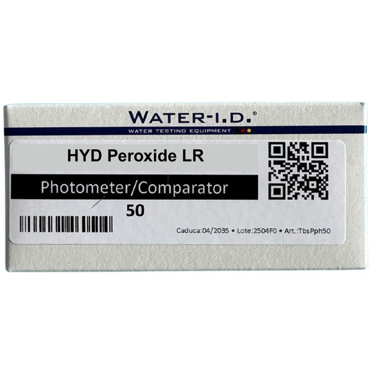 active oxygen peroxide LR test tablets (hydrogen peroxide) for pool photometer