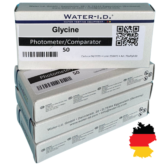 DPD N°1 reagent tablets for free chlorine testing in pool water with photometer