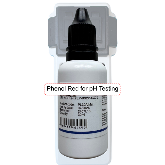 Phenol red reagent for PoolLab digital pool water tester – pH testing solution for pools