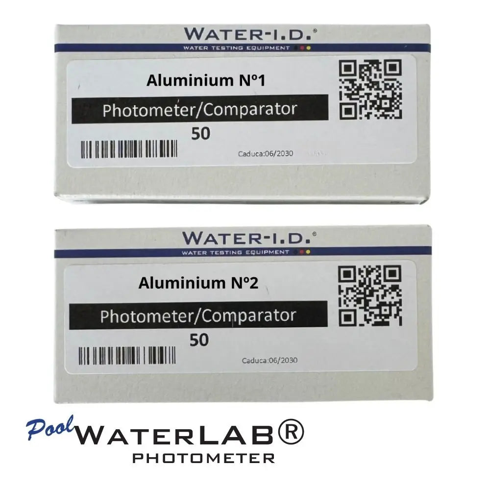 Aluminum N° 1 + N° 2 Reagent Tablets (50) – for Pool Photometers