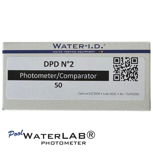 Combined chlorine (chloramines) reagent tablets for pool photometer — 50 count