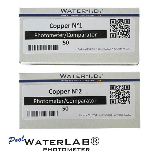 Copper reagent tablets for pool photometer — 100 count