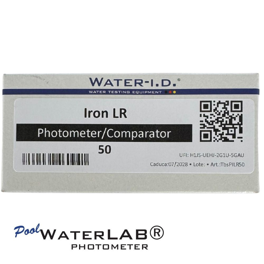 Iron reagent tablets for pool photometer — 50 count