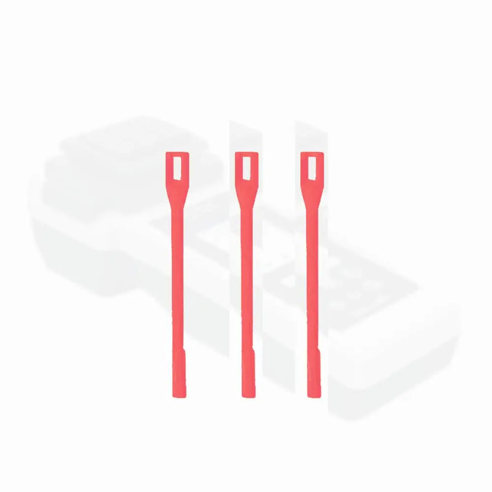 Poolwaterlab - Red 10.5 Cm Plastic Stirring Rod 5 Unit