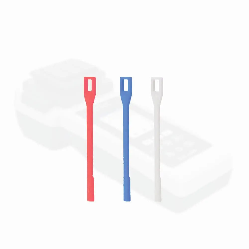 White 10.5 cm plastic stirring rod 20 unit