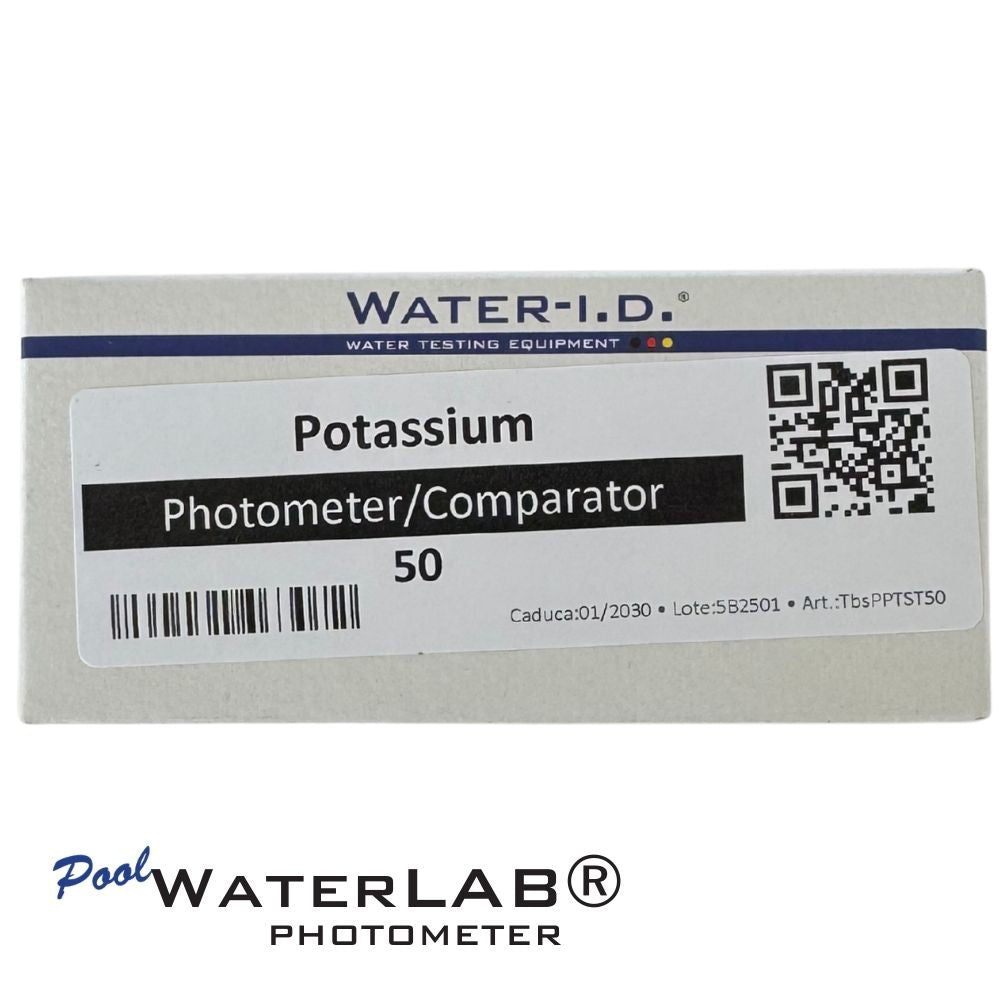 Potassium reagent tablets for pool photometer — 50 count