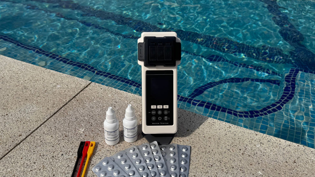 How PoolWaterLAB Photometer V2.0 works for pool and hot tub water testing.
