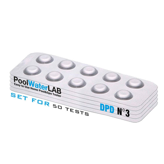 Reagents for Pool LAB - DPD N° 3 for Testing Chlorine 