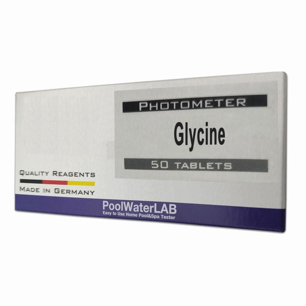 Reagents for Pool LAB - Glycine To Measure Bromine Cl. 