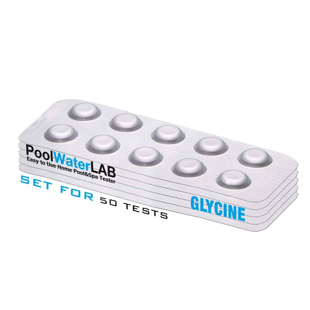 Reagents for Pool LAB - Glycine To Measure Bromine Cl. 