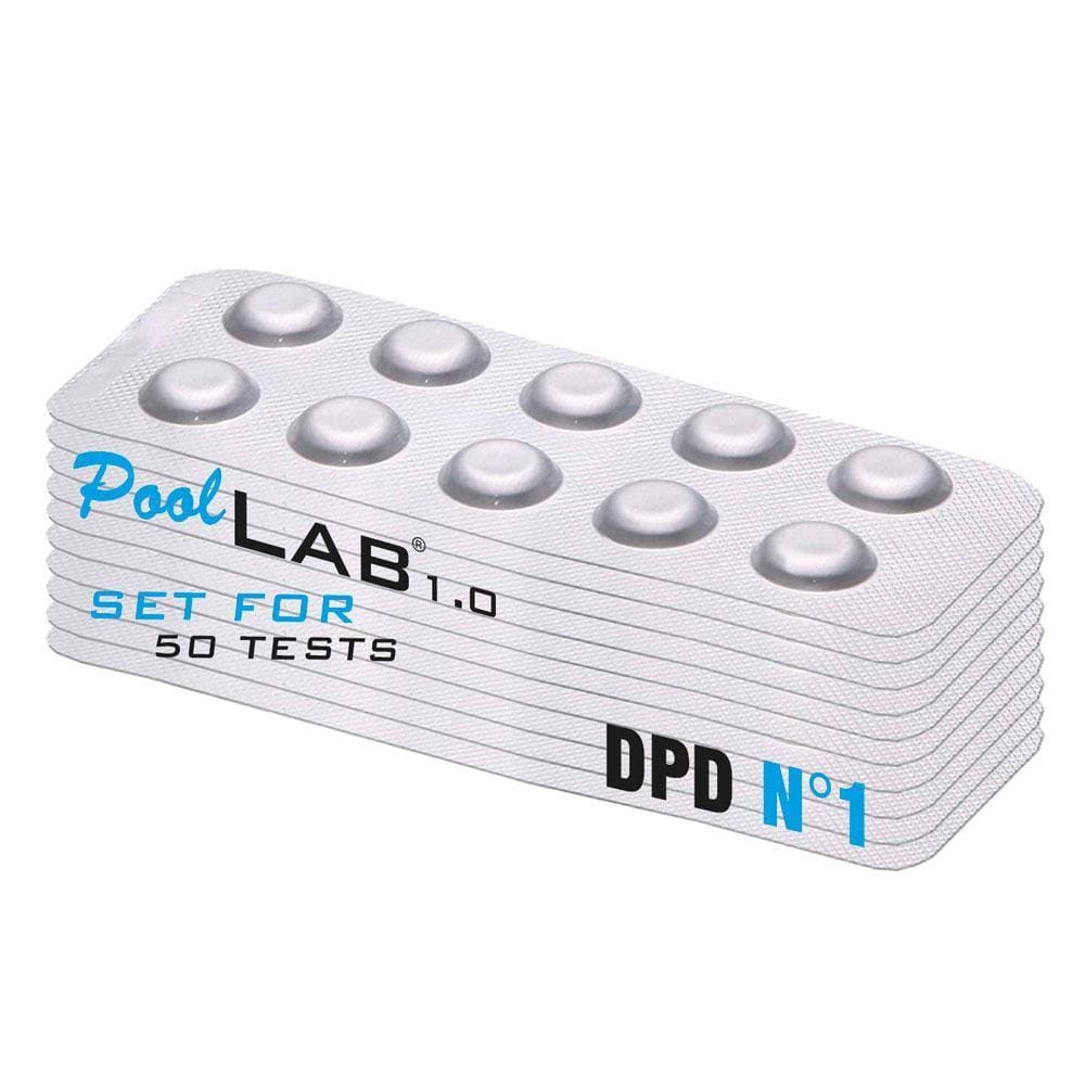 Reagents for Pool LAB - DPD N° 1 for Testing Free Chlorine 