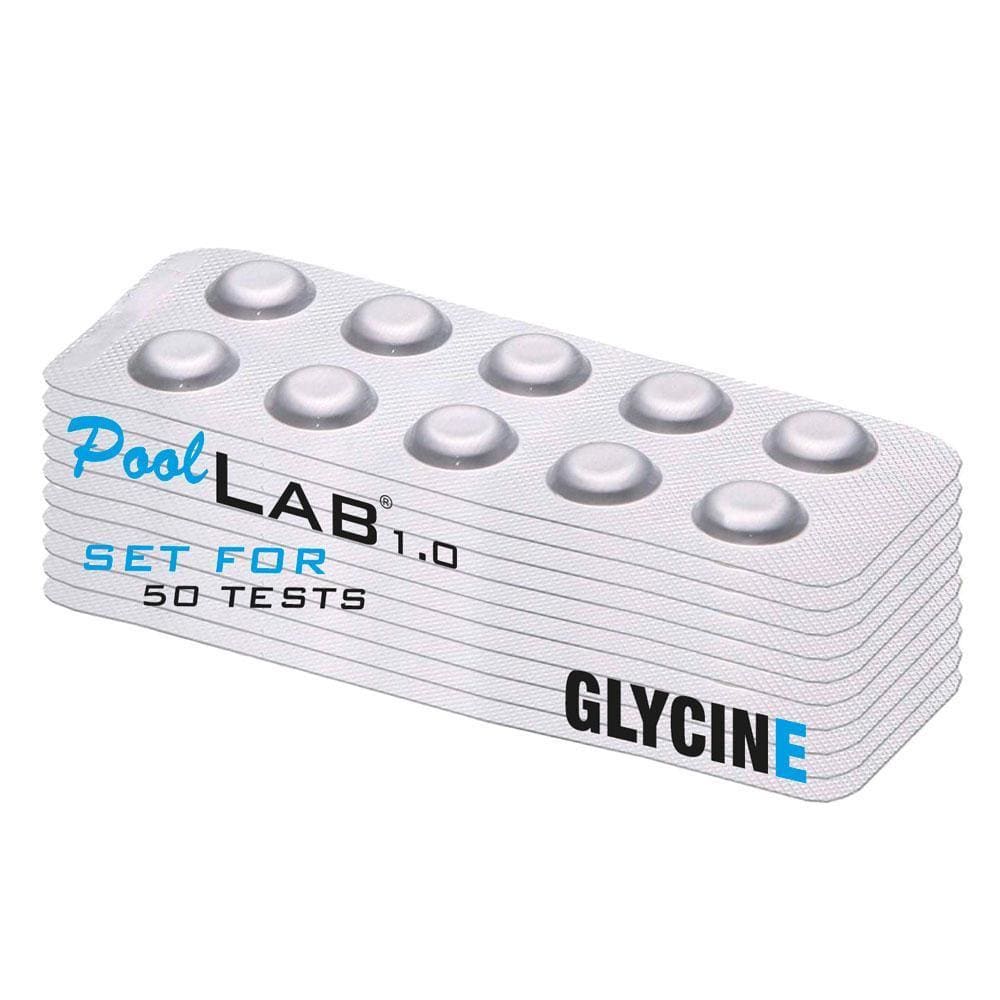 Reagents for Pool LAB - Glycine To Measure Bromine Cl. 