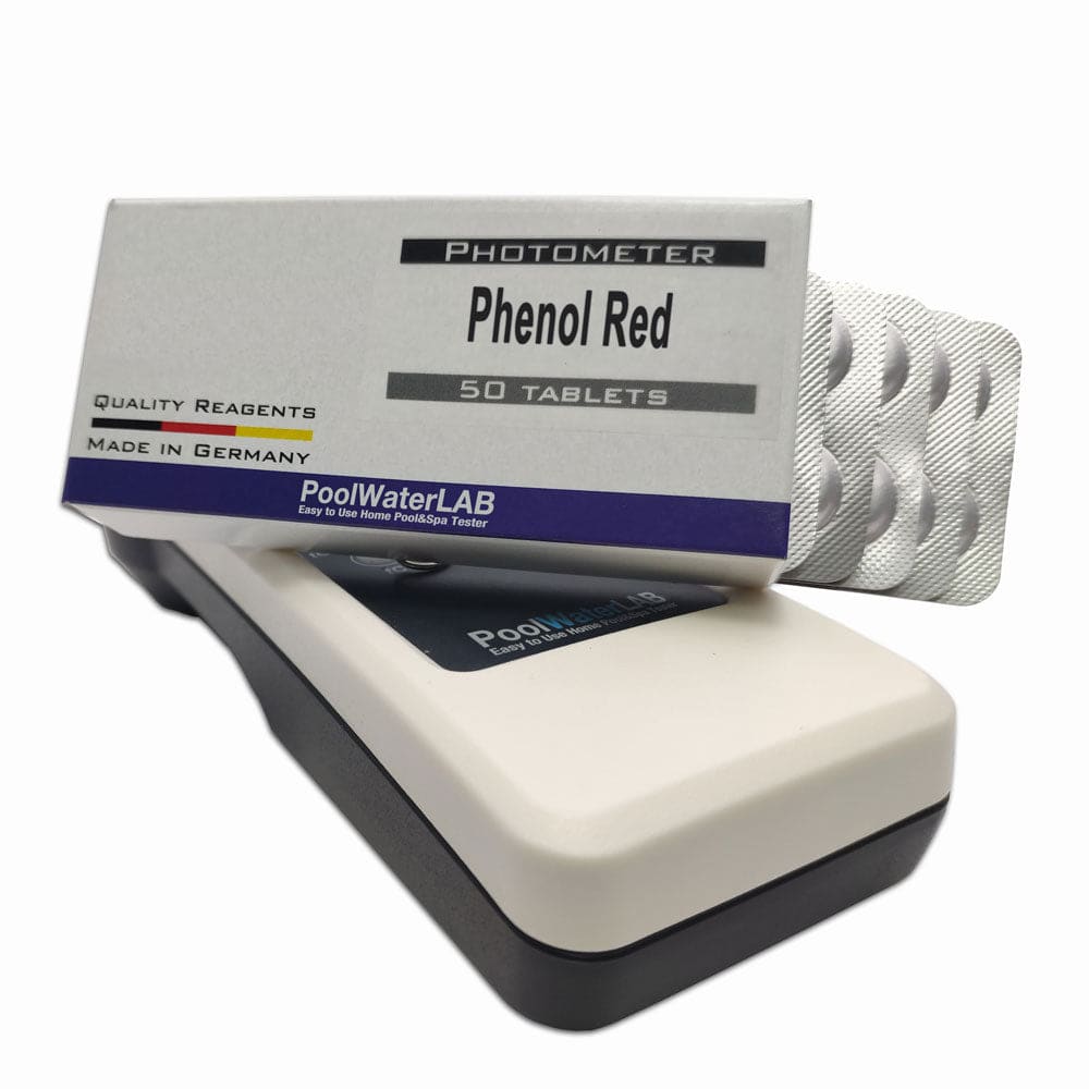 Reagents for Pool LAB - Phenol Red for pH Testing 50 Tablets