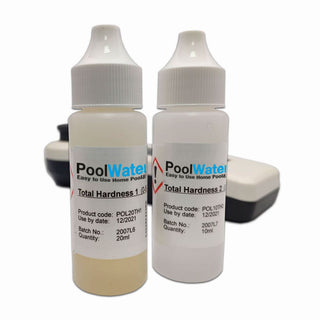 liquid reagents for Pool Lab - PoolWaterLAB - Water Tester - Kit to Measure Total Hardness - 50 Tests