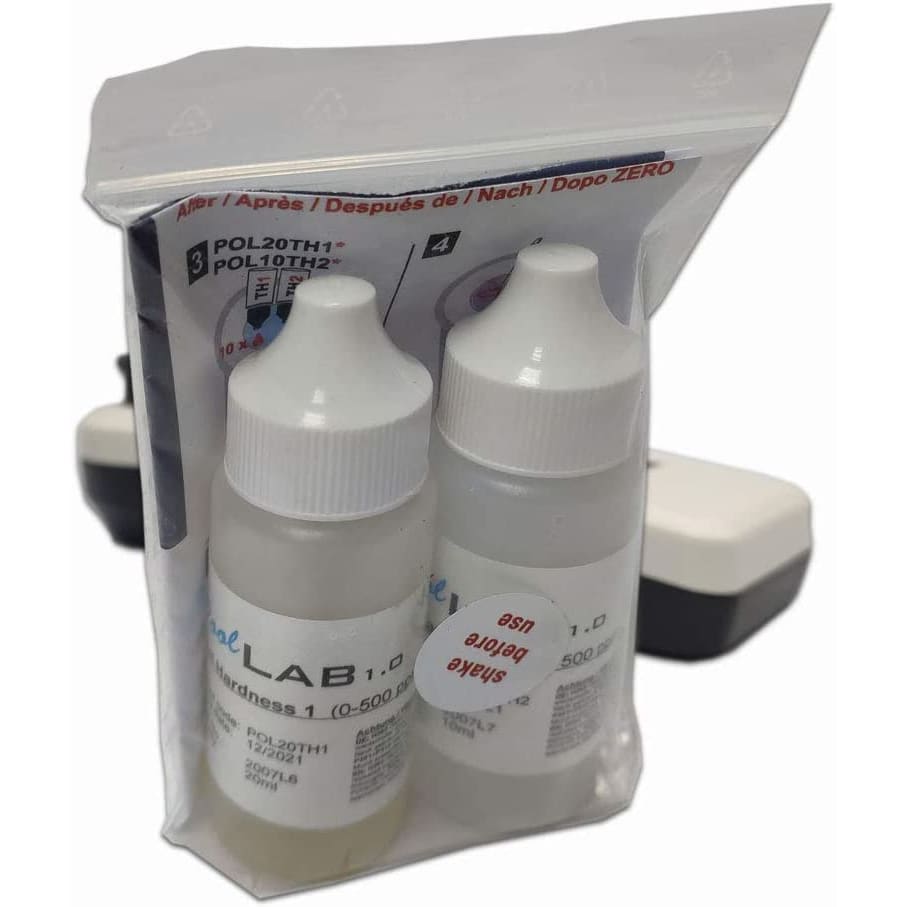 liquid reagents for PoolLab - Kit to Measure Total Hardness 